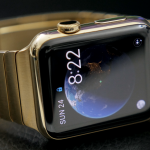 plated with 18K gold apple watch