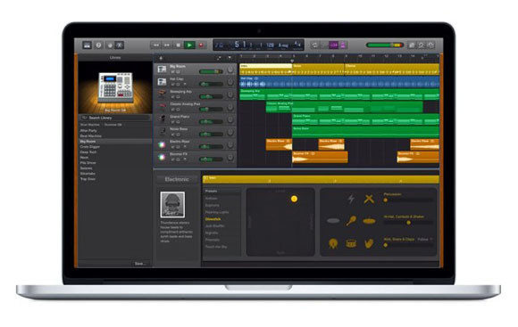 GarageBand for mac 新機能がまもなく登場