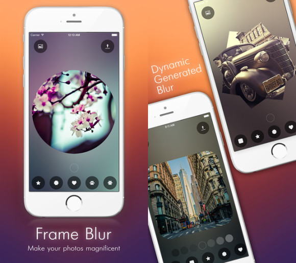 Frame Blur for Instagram スクリーンショット