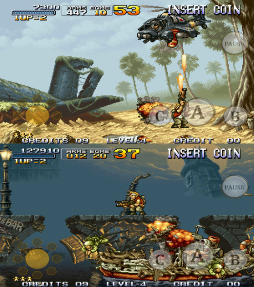 METAL SLUG 1 スクリーンショット