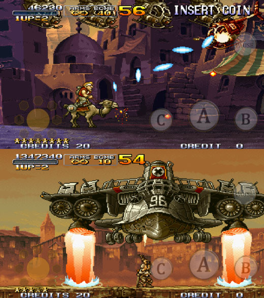 METAL SLUG X スクリーンショット