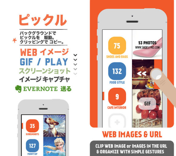 Pickle - Smart Clipper (WEB IMAGE, GIF & SCREENSHOT) スクリーンショット