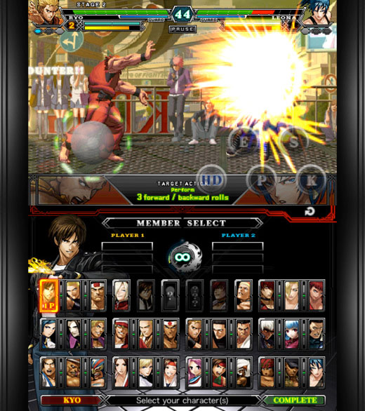 THE KING OF FIGHTERS-i 2012 スクリーンショット