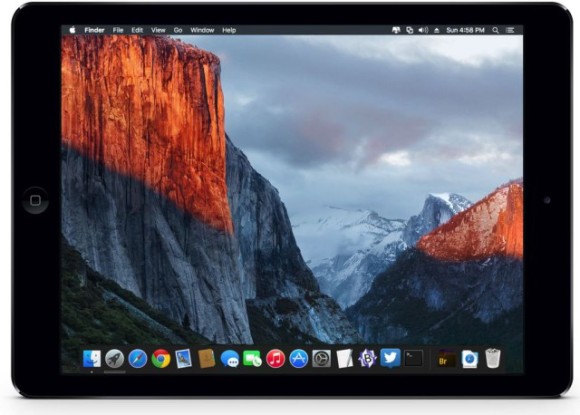 12inch iPad Pro El Capitan